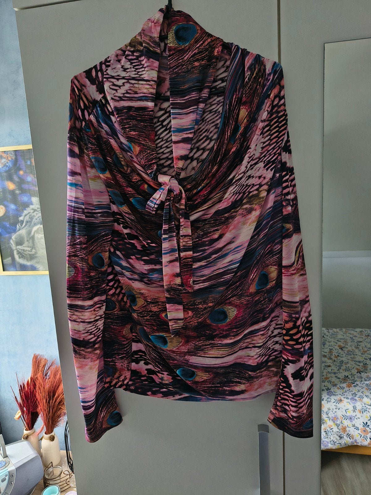 zoso maat m pauwenshirt, Kleding | Dames, Ophalen, Zo goed als nieuw, Maat 38/40 (M)