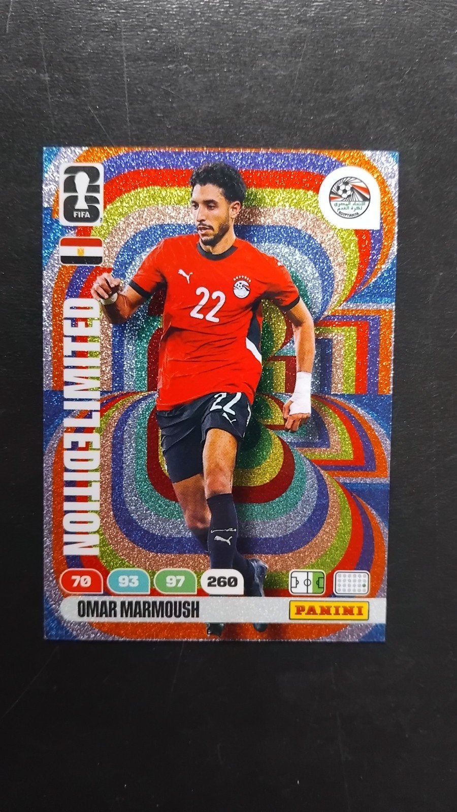 Panini Adrenalyn WK 2026 Limited Edition card Omar Marnoush, Ophalen, Nieuw, Buitenlandse clubs, Poster, Plaatje of Sticker