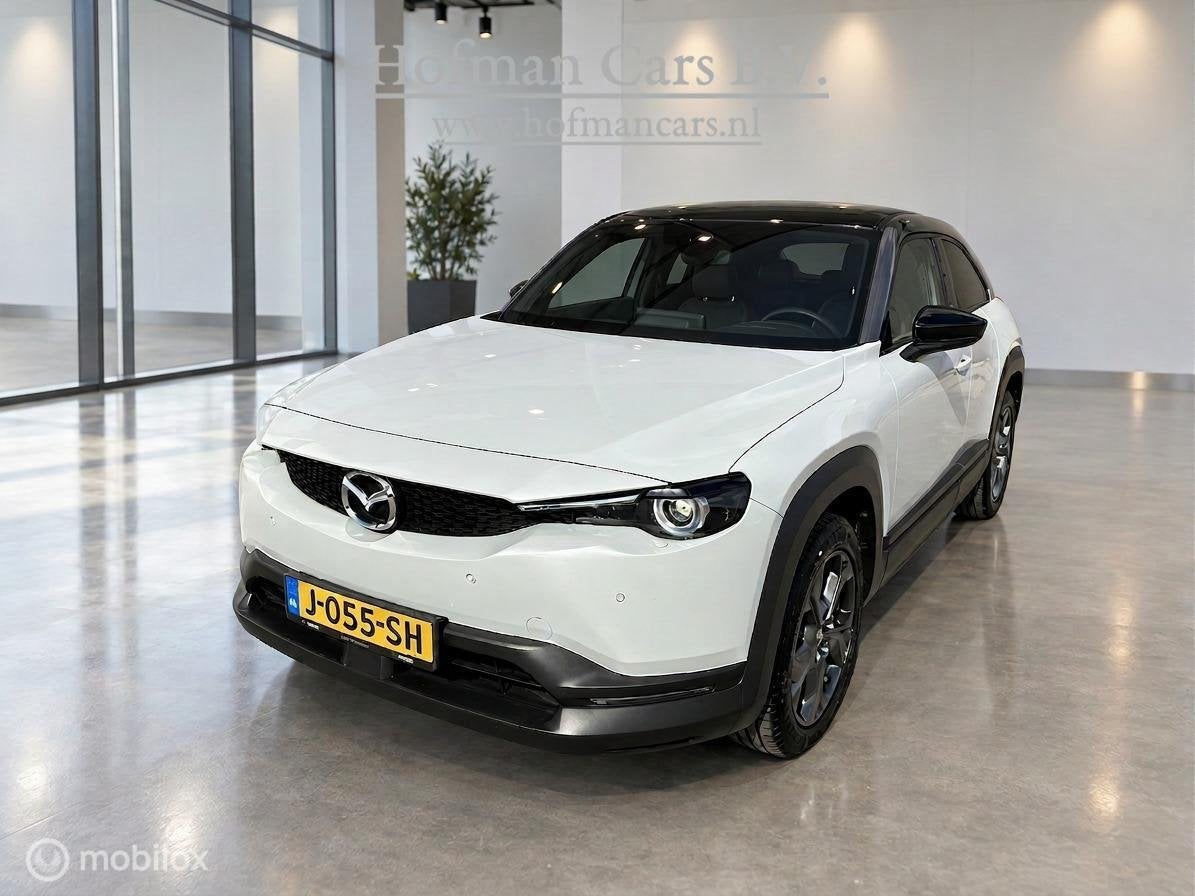 Mazda MX-30 e-SkyActiv 145 First Edition 36 kWh | SOH 92,5%, Auto's, 145 pk, Gebruikt, Zwart, Wit