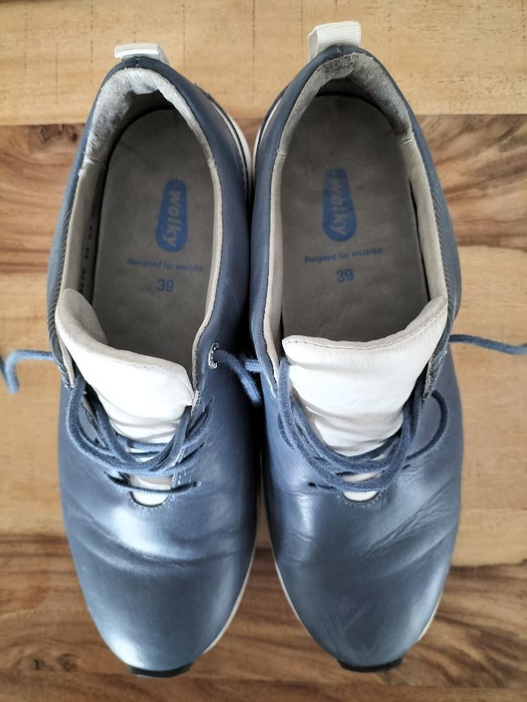 Wolky damesschoen maat 39, Wolky, Blauw, Ophalen of Verzenden, Sneakers of Gympen