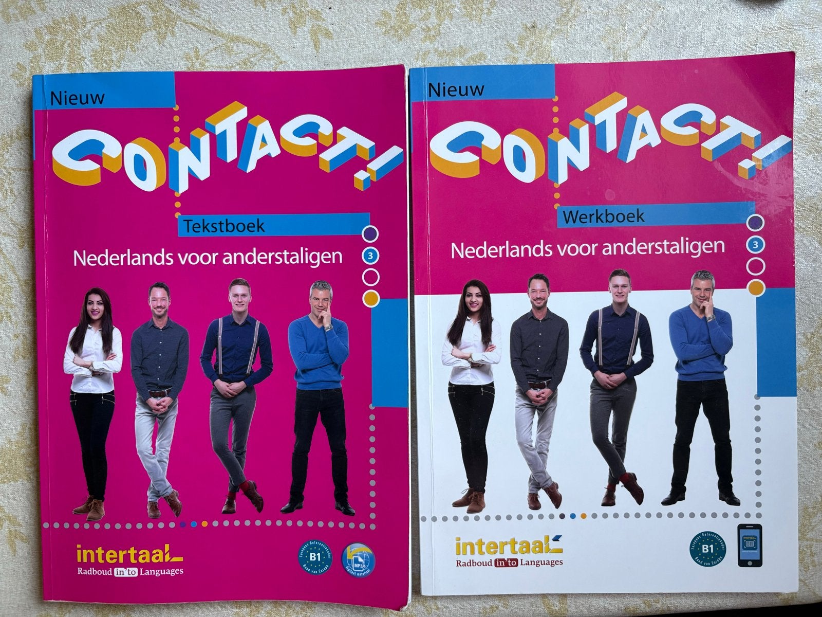 Contact! Nederlands voor anderstaligen (Tekstboek & Werkboek, Ophalen, Alpha, Zo goed als nieuw, Overige niveaus
