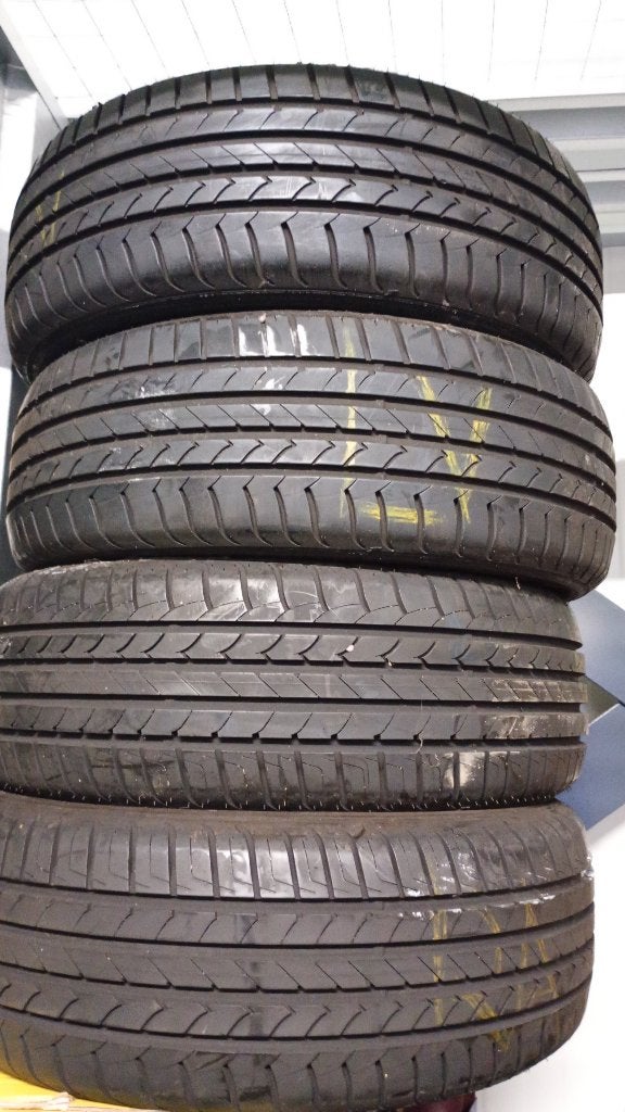 4 Goodyear EfficientGrip zomerbanden 185/60 R14 82H, Auto-onderdelen, Banden en Velgen, Ophalen, 14 inch, Gebruikt, 185 mm