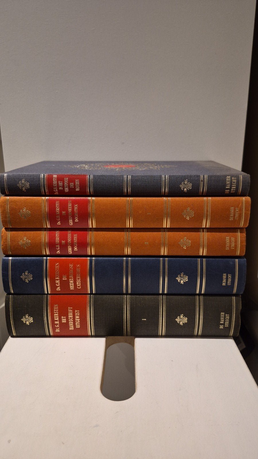 5 boeken Ds.  G.H. Kersten ook te koop per stuk, Boeken, Ophalen of Verzenden, Gelezen