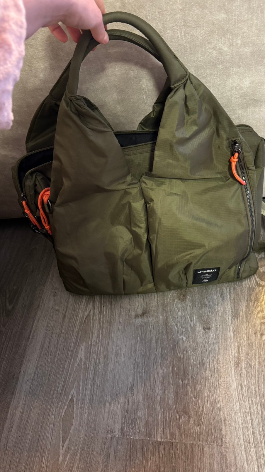 Luier tas, Ophalen, Zo goed als nieuw, 30 cm of meer, Minder dan 35 cm