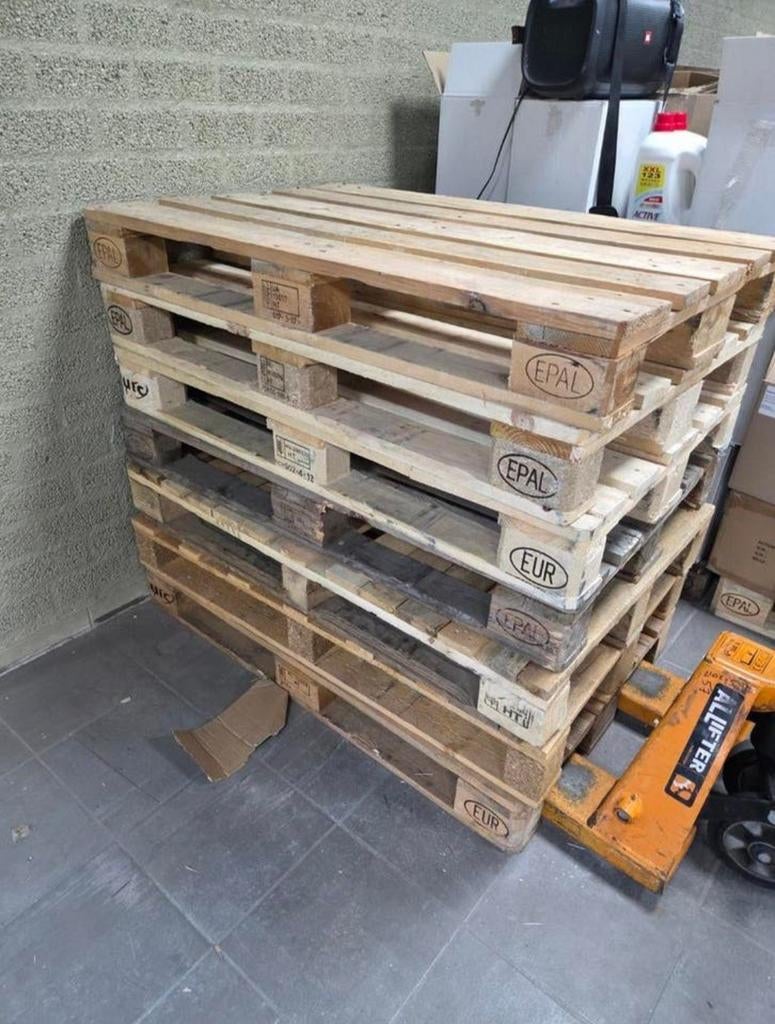 EPAL Europallets - Diverse hoeveelheden, Ophalen of Verzenden, Zo goed als nieuw