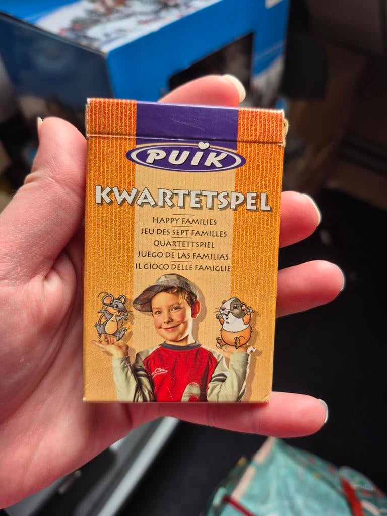 Kwartetspel puik knaagdieren, Ophalen of Verzenden, Kwartet(ten)