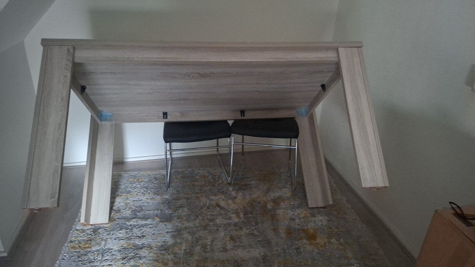 Eethoek tafel 160x90 cm - Gratis af te halen, Huis en Inrichting, Gebruikt, 150 tot 200 cm, Rechthoekig, 50 tot 100 cm