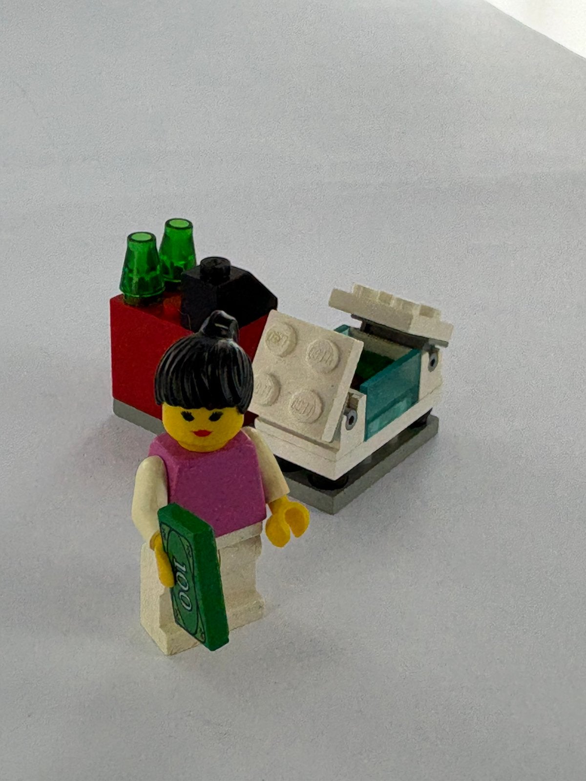 LEGO 2885 Ice Cream Seller (Food & Drink) - Compleet, Gebruikt, Lego, Compleet, Ophalen of Verzenden