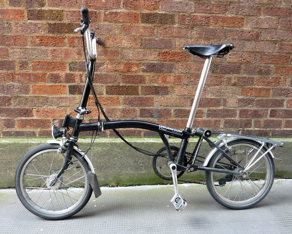 Gevraagd vouwfiets bv. Brompton., Fietsen en Brommers, Fietsen | Vouwfietsen, Ophalen of Verzenden, Gebruikt, 16 tot 18 inch, Brompton