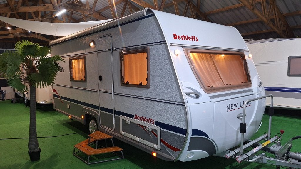 Dethleffs New Line 500 TK Mover/Luifel/Stapelbed, Caravans en Kamperen, Arist-Dethleffs-Straße 12, 88316 Isny im Allgäu, Duitsland