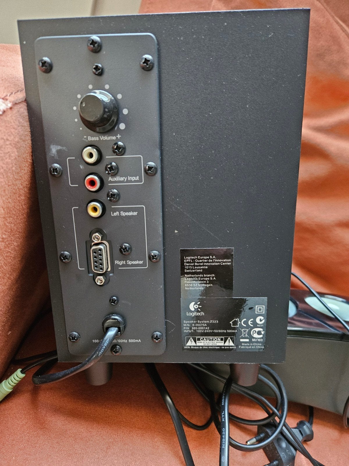 Logitech Speaker System Z323 - Krachtig 2.1 Geluid, Ophalen of Verzenden, Zo goed als nieuw, Audiokanaal 2.1, Logitech