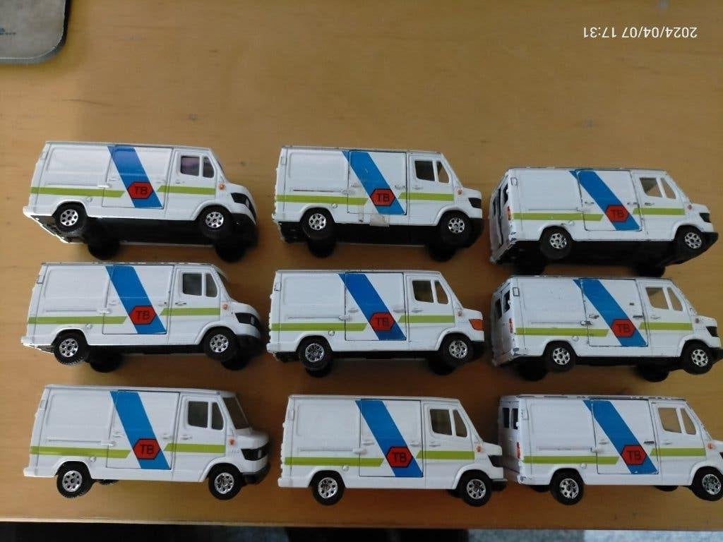 corgi toys busjes breman, Ophalen of Verzenden, Auto
