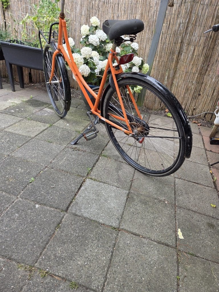 fiets, Fietsen en Brommers, Fietsen | Dames | Damesfietsen, Ophalen of Verzenden, Gebruikt, Terugtraprem, Overige merken