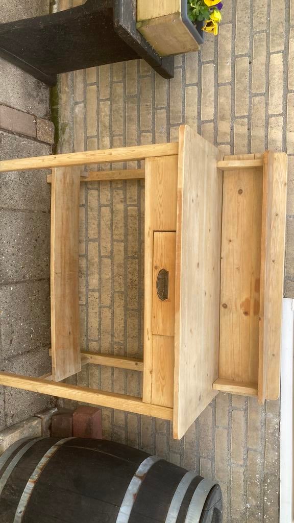 Te koop prachtig badkamer meubel of tafel, Ophalen of Verzenden, Gebruikt, Bruin