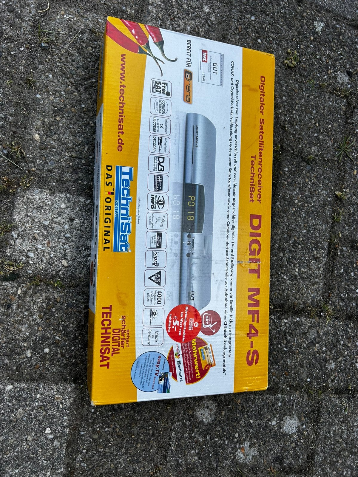 TechniSat DIGIT MF4-S Digitale Satellietontvanger, Ophalen, Nieuw, Decoder