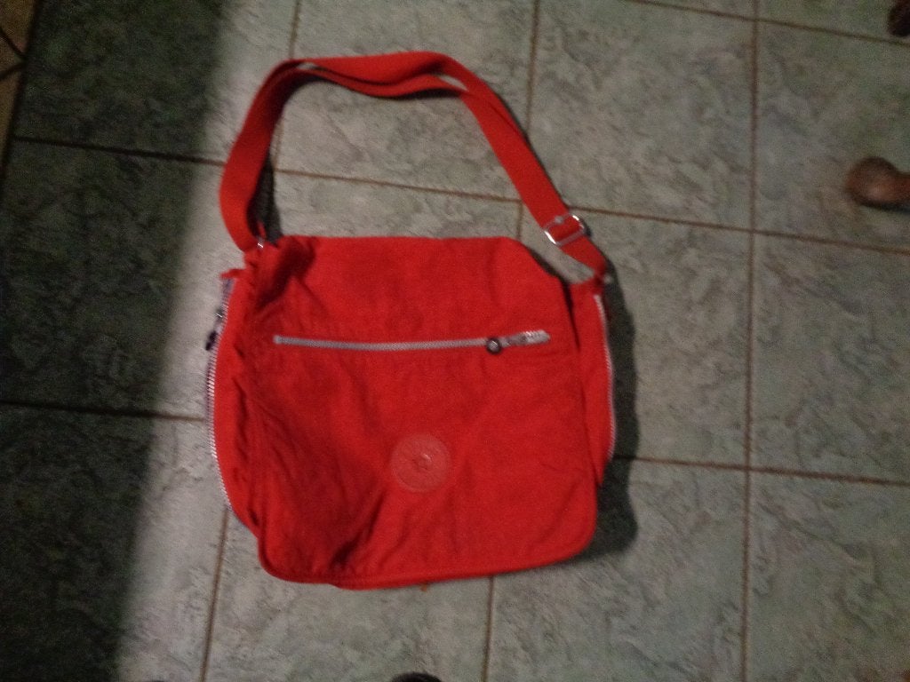 rode school tas/lap top tas van kipling, 30 tot 40 cm, Minder dan 30 cm, Ophalen of Verzenden, Zo goed als nieuw