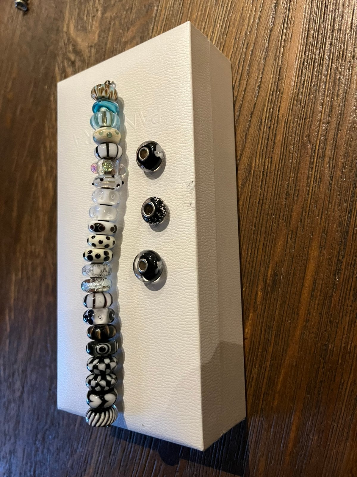Trollbeads glasbedels., Sieraden, Tassen en Uiterlijk, Ophalen of Verzenden, Zo goed als nieuw, Zilver, Trollbeads