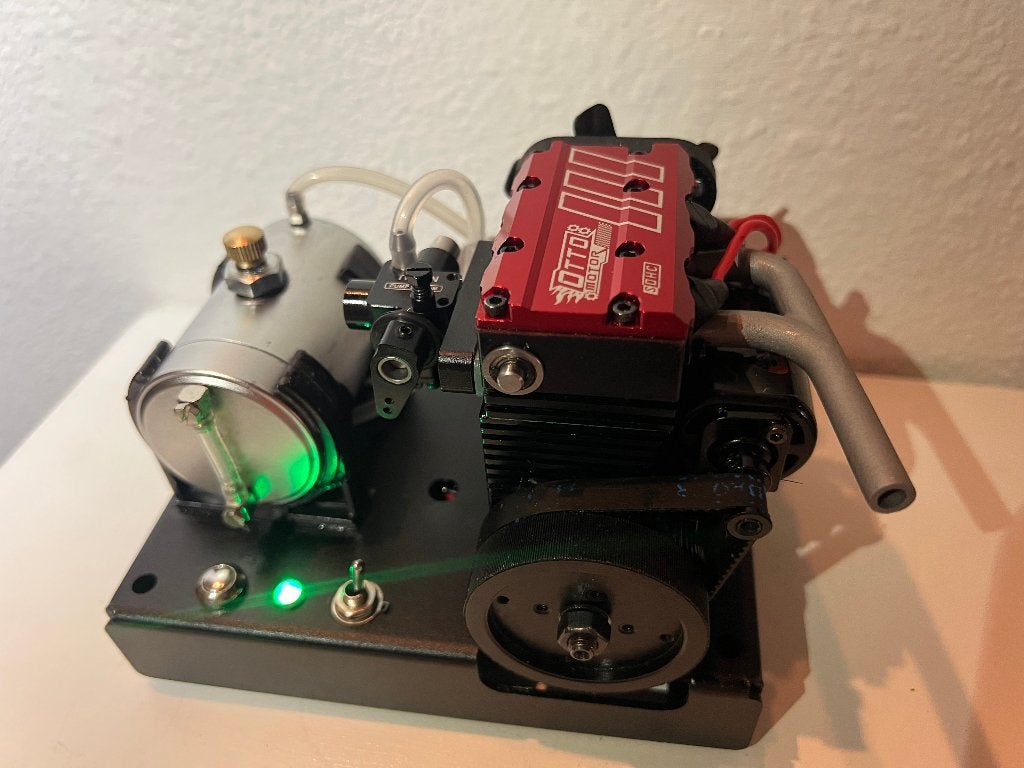 nitro motor toyan 2 cilinder 4 tact sohc otto motor nieuw., Nieuw, Ophalen of Verzenden, Onderdeel, Nitro