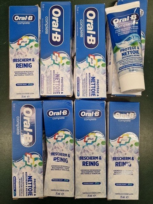 8x Oral-b Complete 75ml tandpasta nieuw, Ophalen of Verzenden, Nieuw, Tandpasta