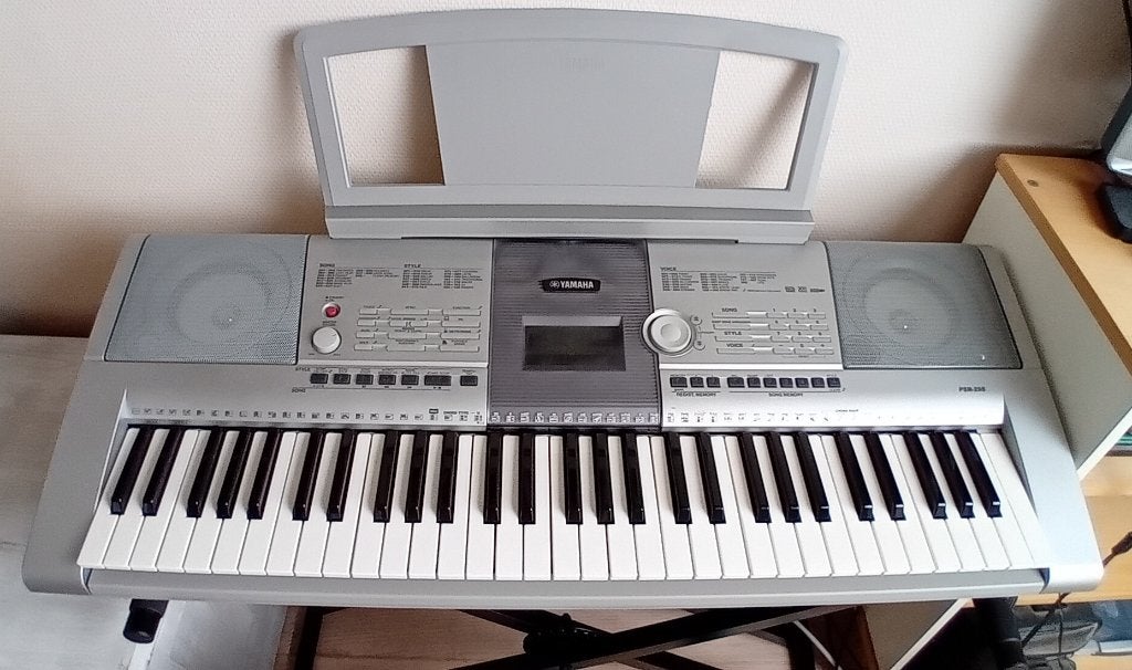 Yamaha PSR295 Touch sensitive 61 key portable electric piano, Muziek en Instrumenten, Ophalen, Gebruikt, Overige kleuren, Overige typen