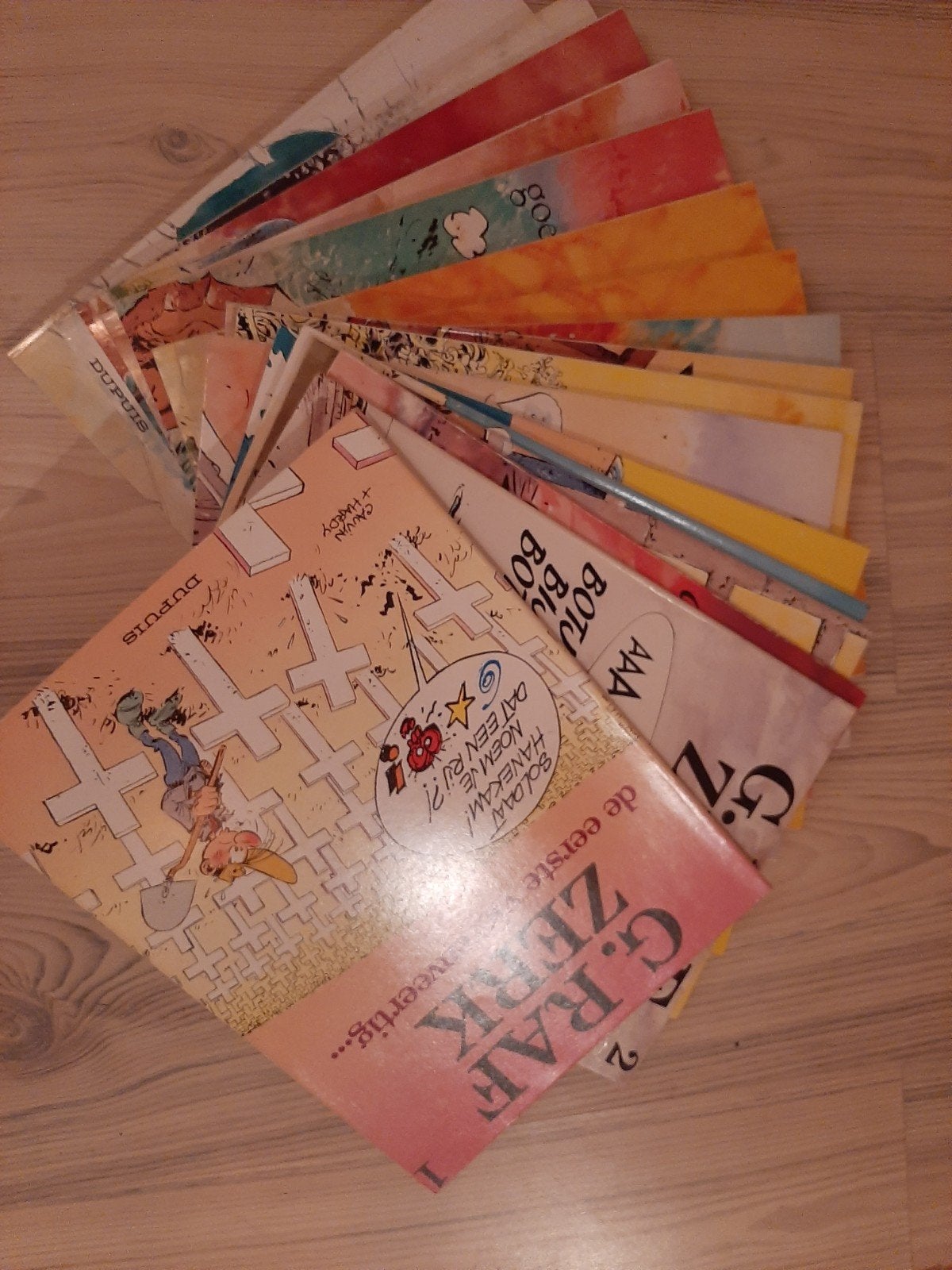 G. Raf Zerk stripboeken - serie (1-18), Complete serie of reeks, Ophalen of Verzenden, Gelezen, Cauvin & Hardy