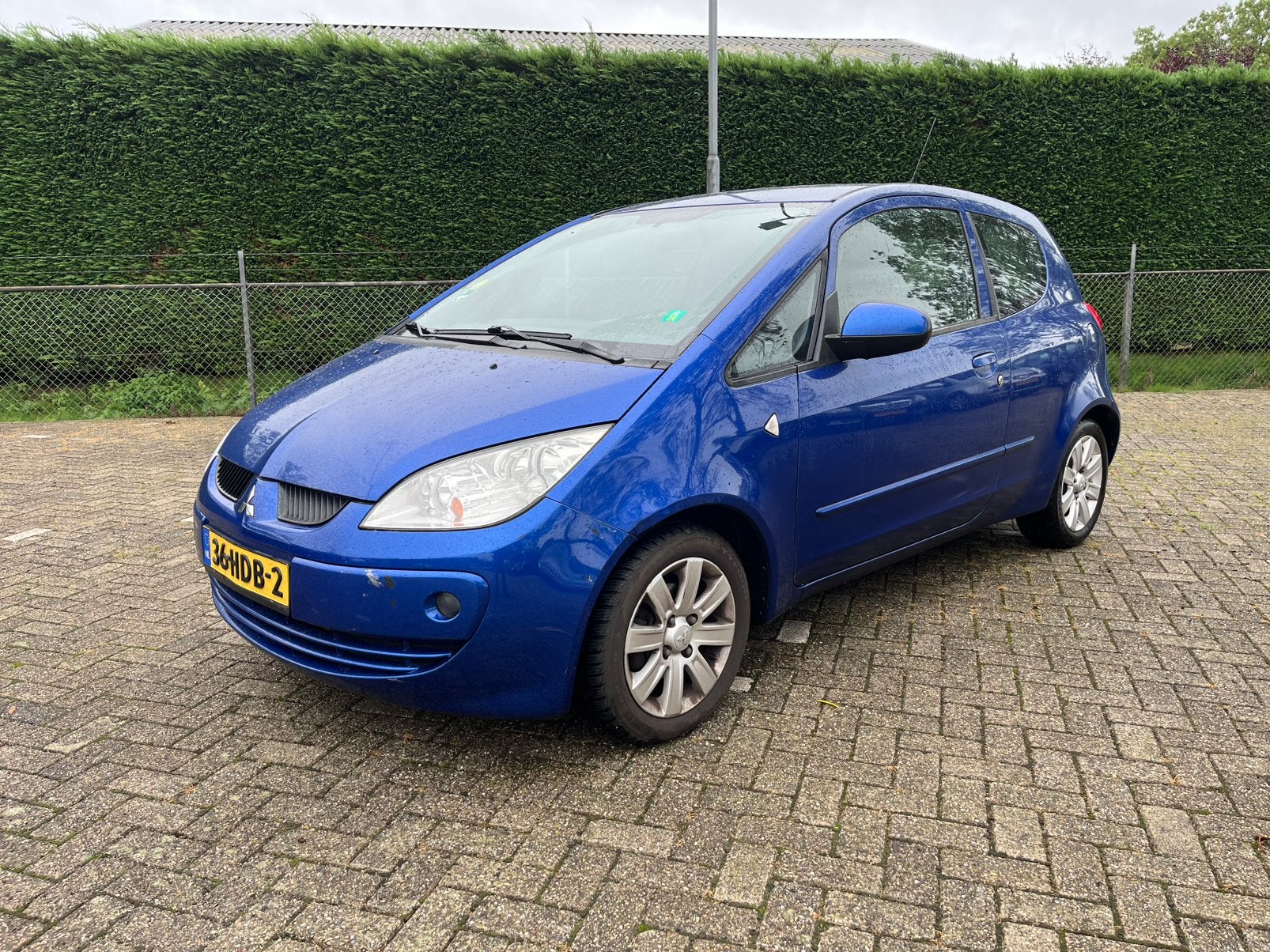 Mitsubishi Colt 1.1 Mivec CZ3 2008 Blauw, Voorwielaandrijving, Stof, 74 pk, Blauw