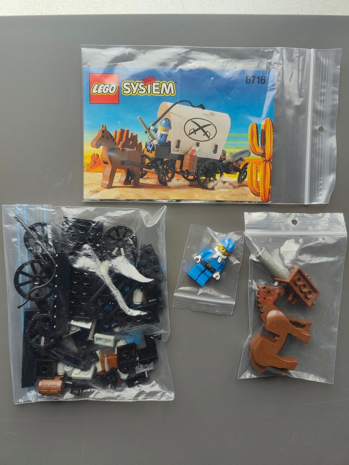 Lego Western 6716 voor een medisch goed doel, Compleet, Gebruikt, Overige thema's, Lego