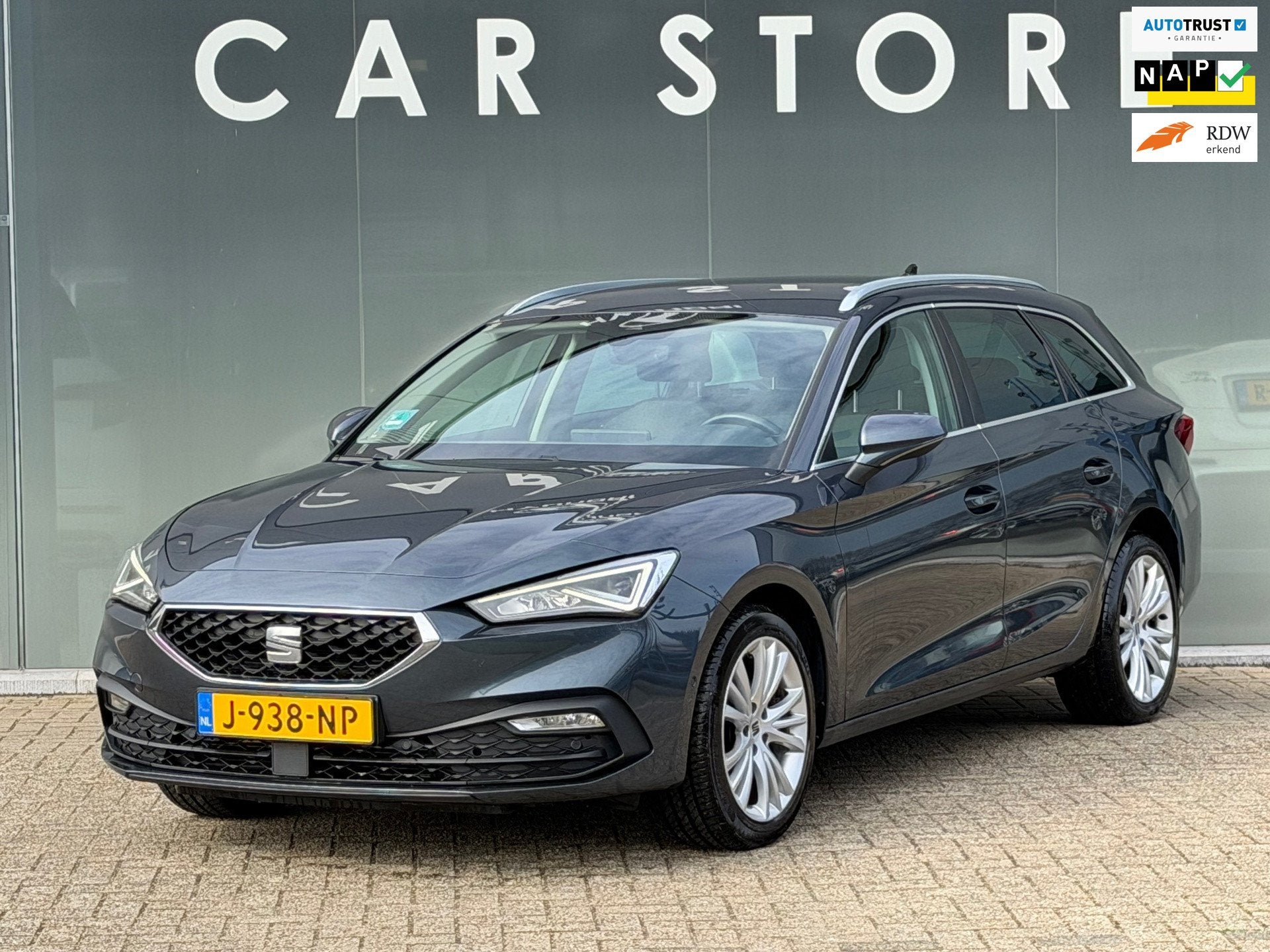 Seat Leon Sportstourer 1.5 TSI Style Launch Edition Trekhaak, Stof, 4 cilinders, Leon, Origineel Nederlands