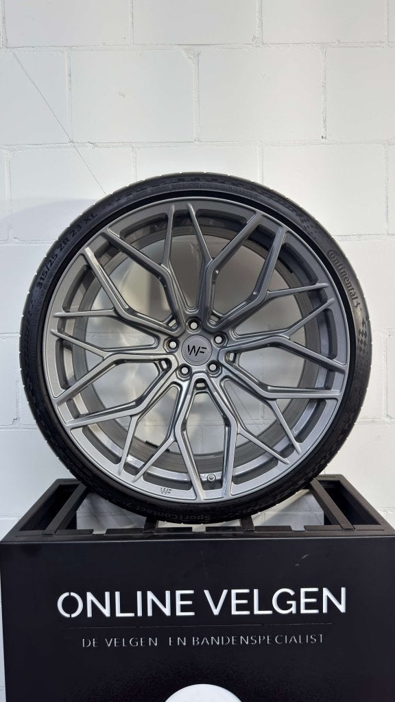 Demo Set 23 inch Wheelforce 5x112 velgen + banden Audi RS6, Auto-onderdelen, Niet ingevuld, Gebruikt, Banden en Velgen, Niet ingevuld