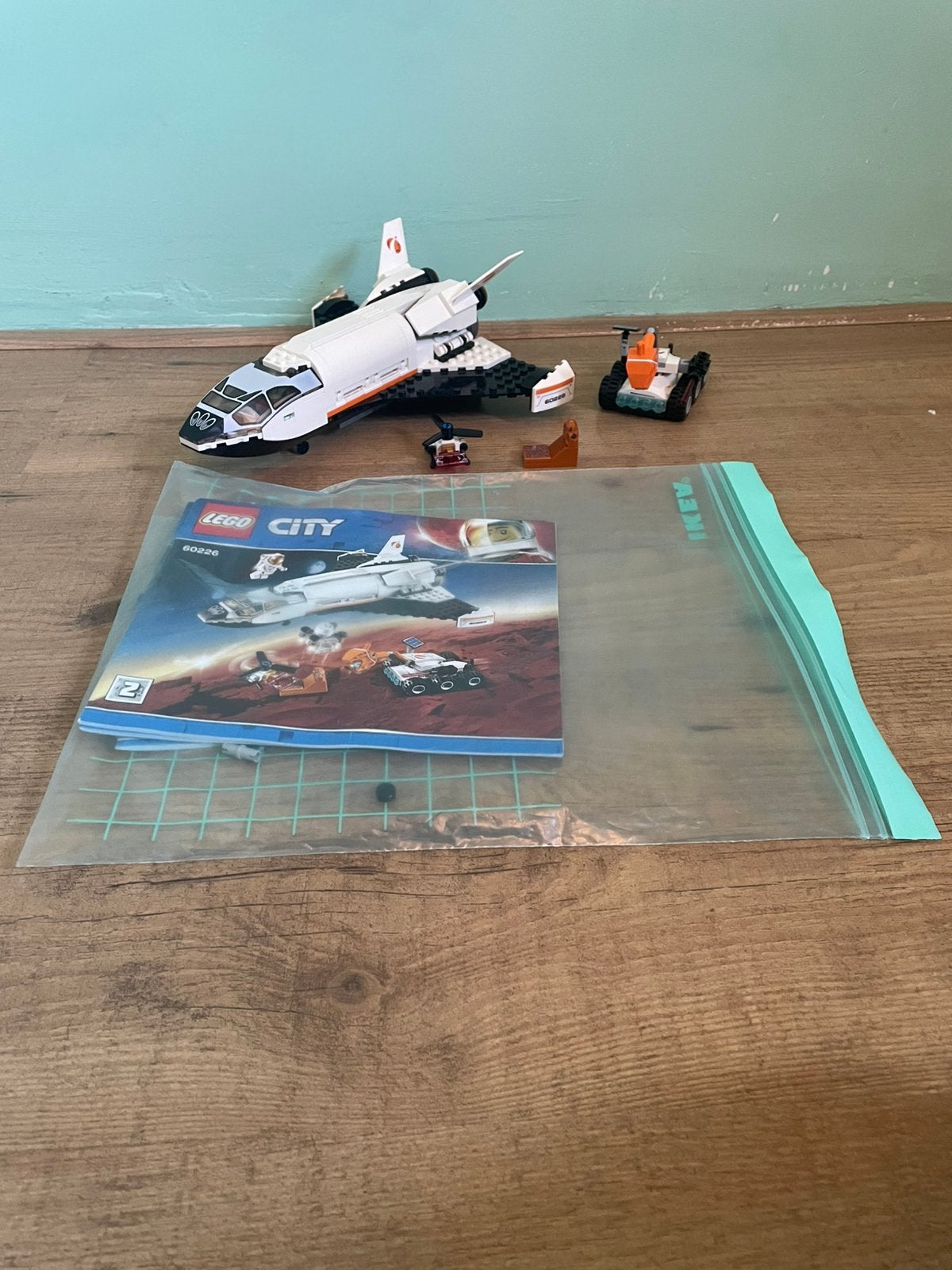 Lego Mars Onderzoeksshuttle (60226), Ophalen of Verzenden, Zo goed als nieuw