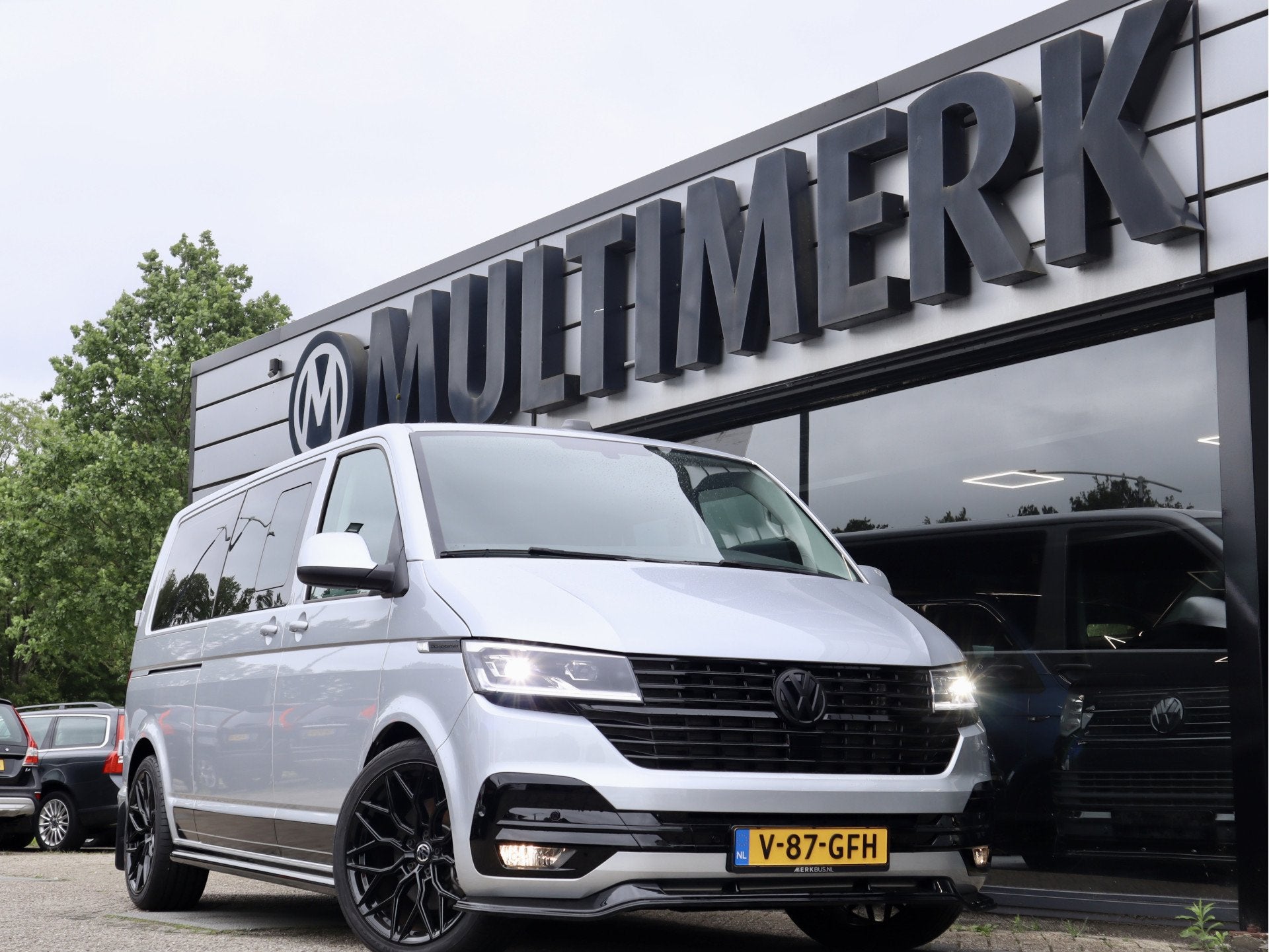 Volkswagen Transporter 2.0 TDI 204PK DSG LUXE DUBBELE CABINE, Auto's, Bestelauto's, Bedrijf, Te koop, ABS, Adaptive Cruise Control