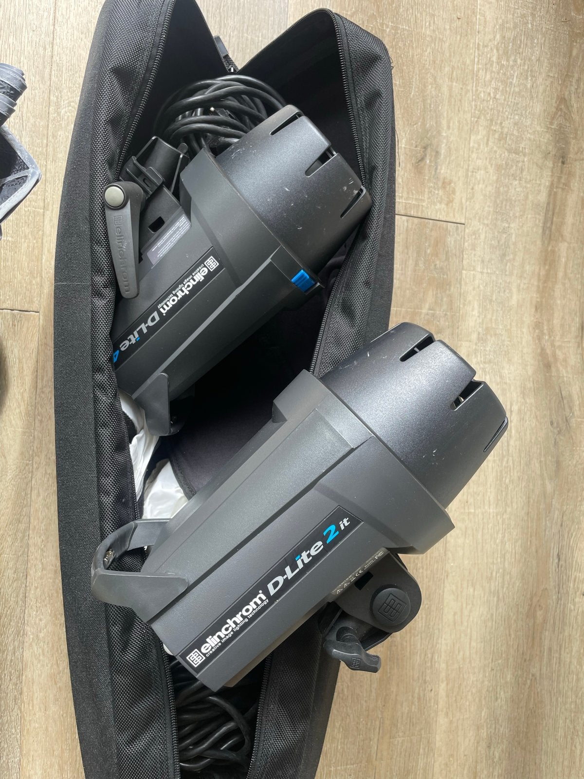 Elinchrom flitsset met accessoires, Overige merken, Belichting, Ophalen, Gebruikt