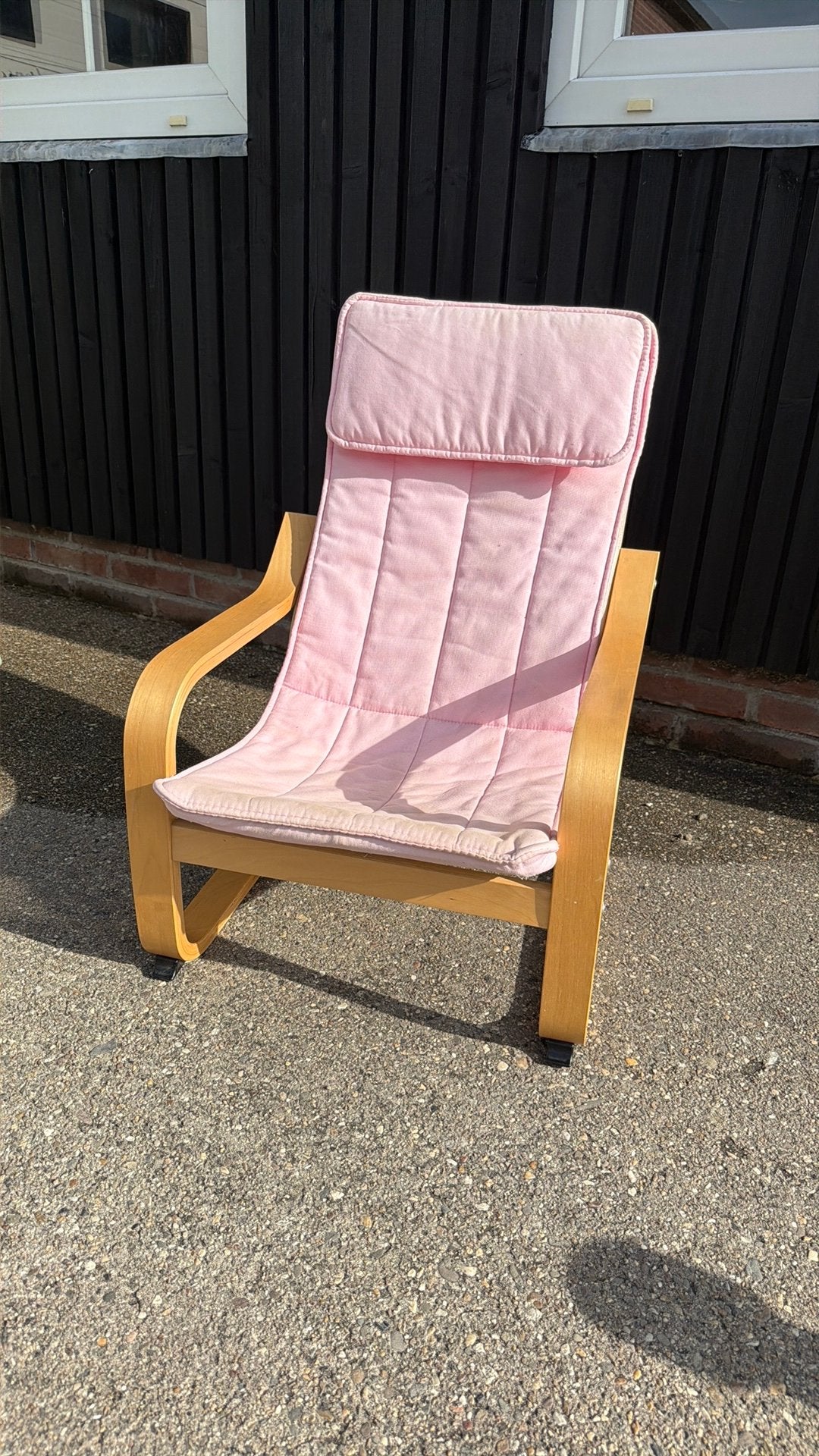 Ikea kinder lounge stoel Poäng, Ophalen, Zo goed als nieuw, Stoel(en)