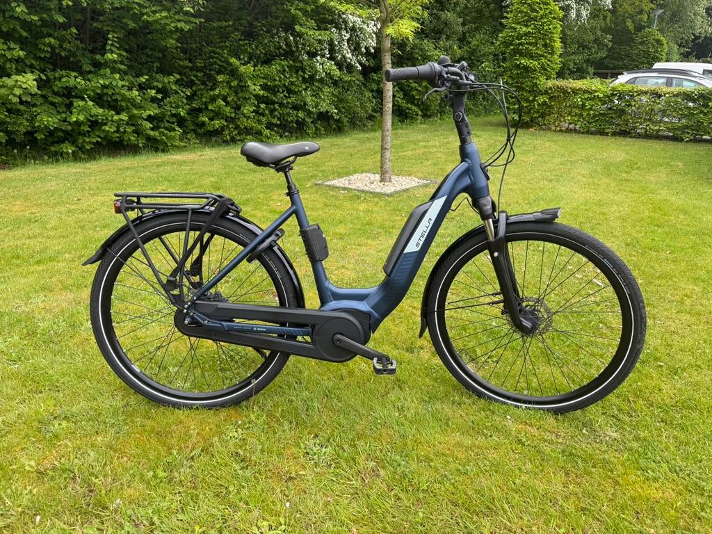 Stella Livorno Matt Blue MDBAL+ SI 28" N8D U M frame maat 53, Fietsen en Brommers, Elektrische fietsen, Zo goed als nieuw, 51 tot 55 cm