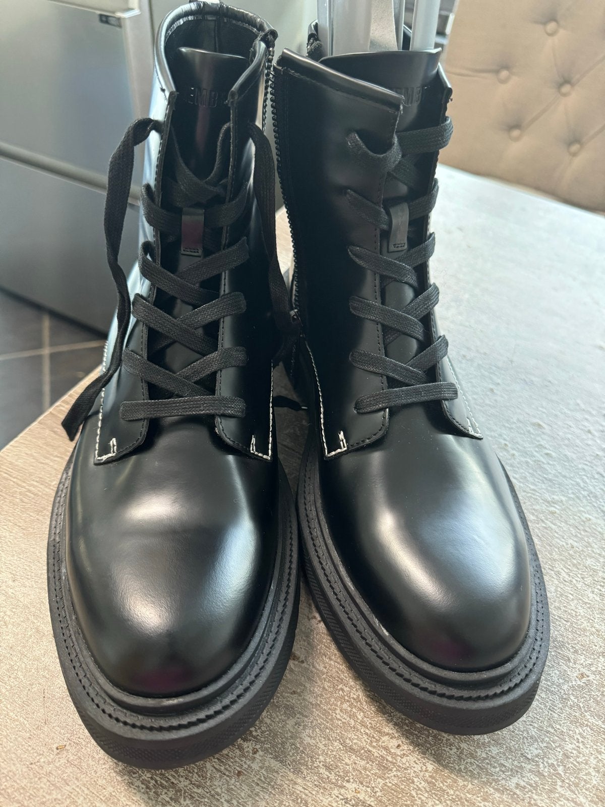 Bikkembergs Heren Boots - Zo goed als nieuw - Maat 45, Kleding | Heren, Ophalen of Verzenden, Zo goed als nieuw, Zwart, Boots