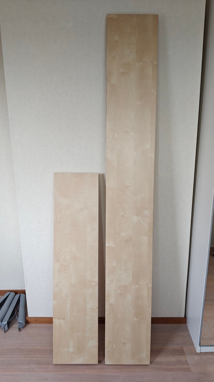 Zwevende wandplanken IKEA incl. beugels, Ophalen, Gebruikt