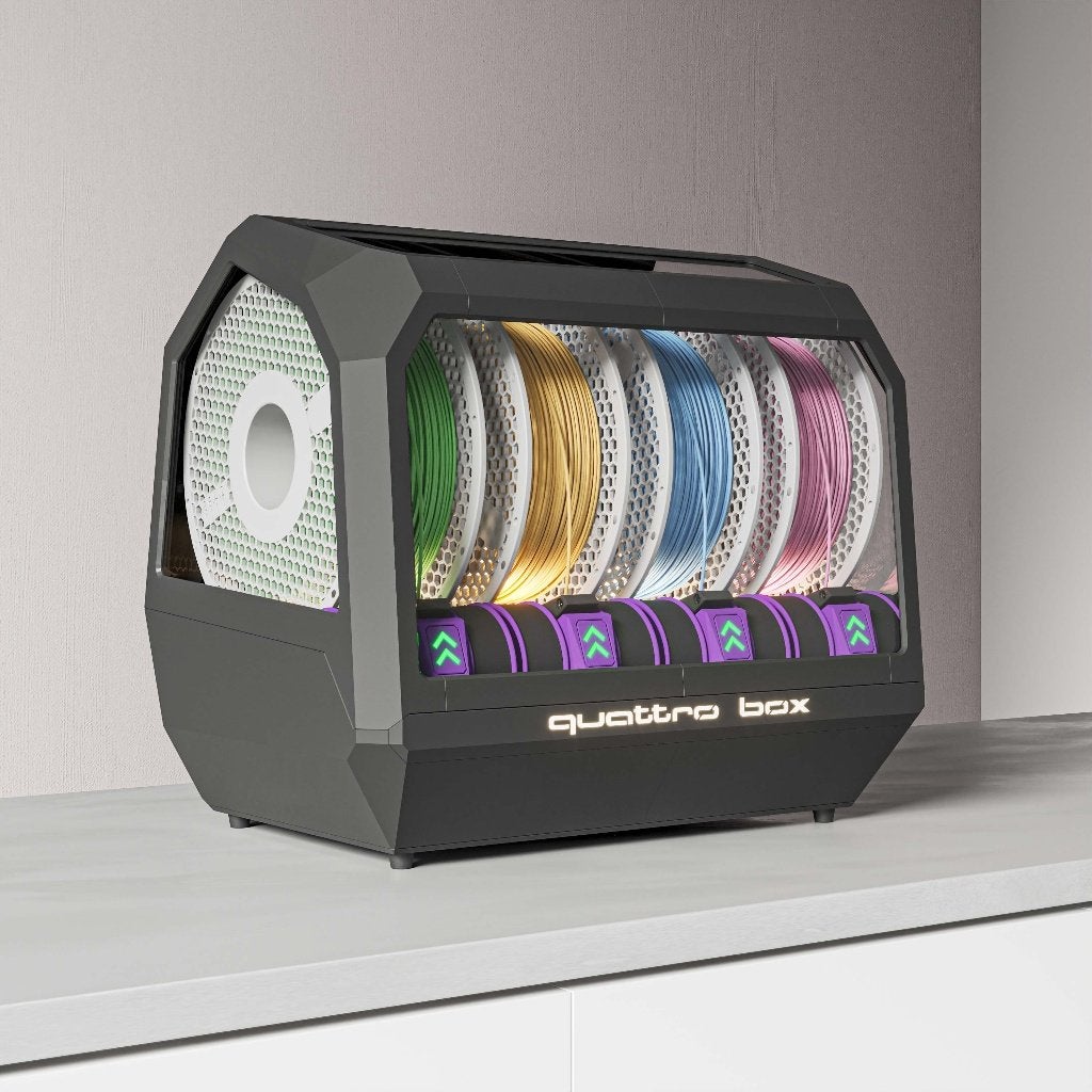 QuattroBox MMU voor Voron en andere 3D printers, Computers en Software, Ophalen of Verzenden, Nieuw, Filament