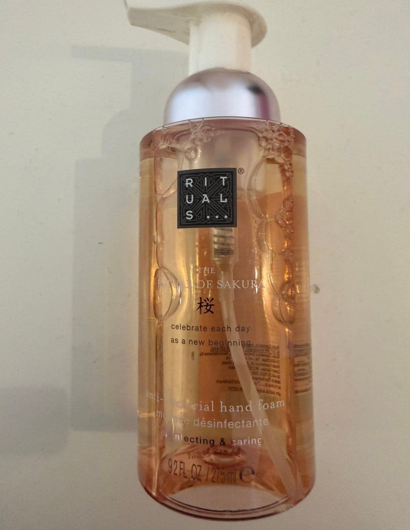Nieuw Rituals Sakura anti bacterial hand foam wash zeep, Ophalen of Verzenden, Nieuw, Bad & Douche