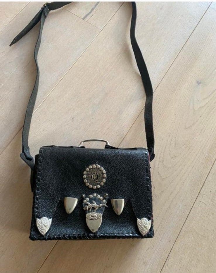 Tas gothic stoer, Overige merken, Zwart, Ophalen of Verzenden, Zo goed als nieuw