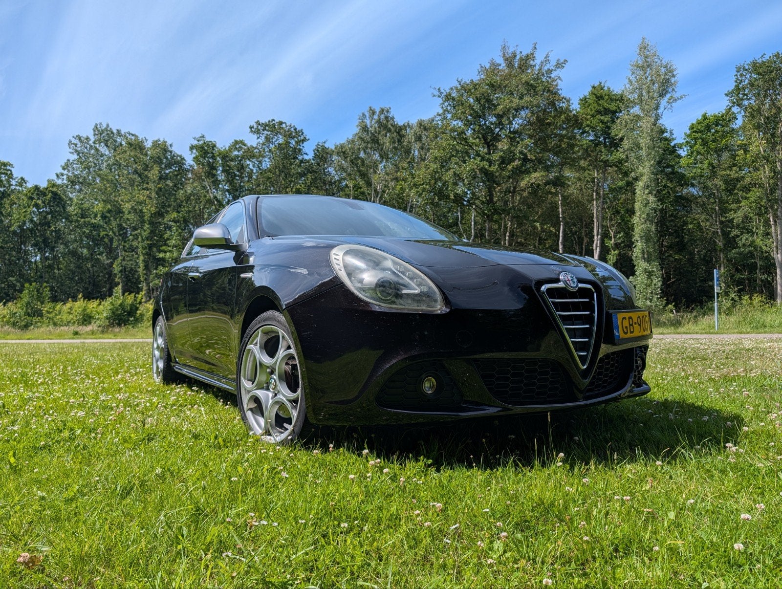 Alfa Romeo Giulietta 1.4 Turbo Multi AIR 2010 Zwart, Auto's, Voorwielaandrijving, Zwart, 4 cilinders, Zwart