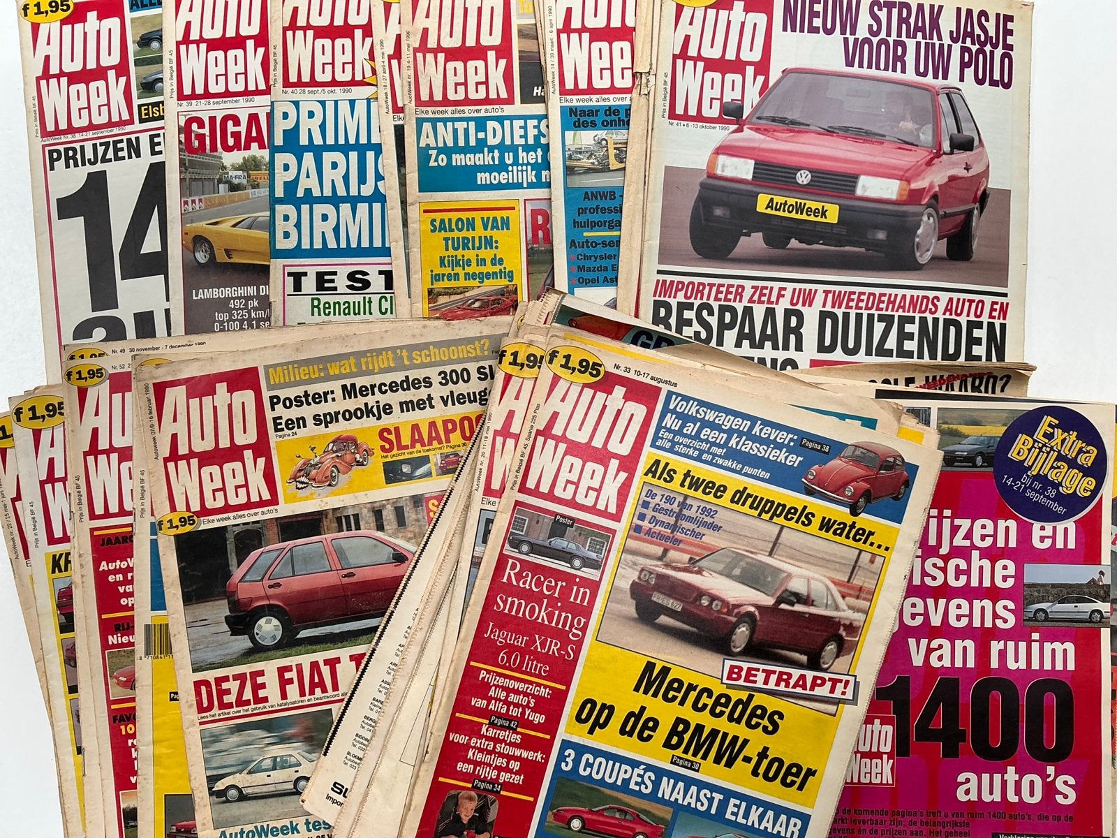 Complete eerste jaargang AUTOWEEK 1990, Ophalen, Gelezen, Overige typen