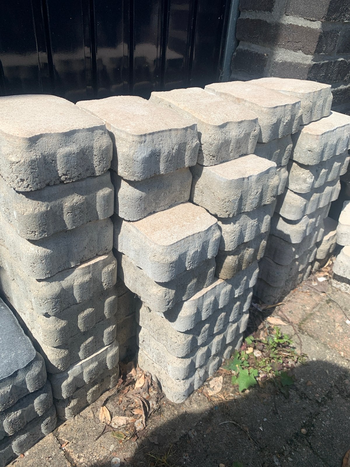Courtstones ca 1m2, Tuin en Terras, Tegels en Klinkers, Ophalen, Gebruikt, Klinkers, Minder dan 5 m²
