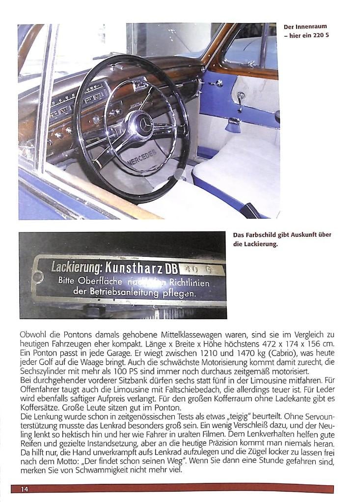 Mercedes-Benz Ponton vier en zescilindermodellen van 1953, Verzenden