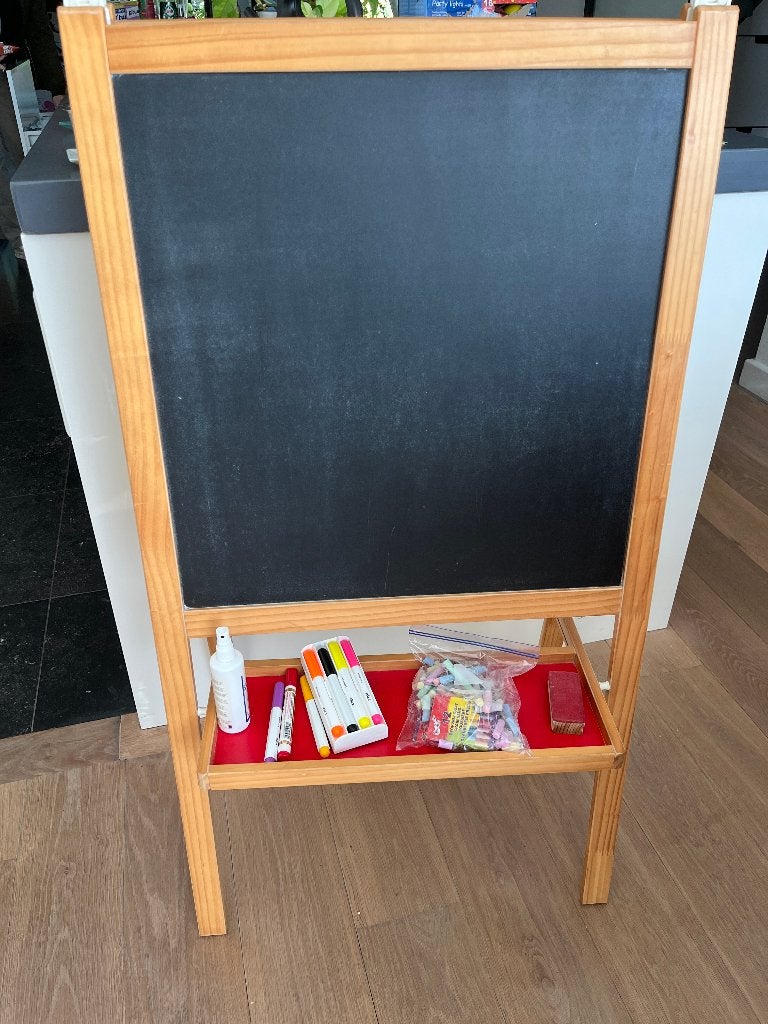 Krijt-, teken en whiteboard Ikea Mala, Ophalen, Gebruikt, Knutselen