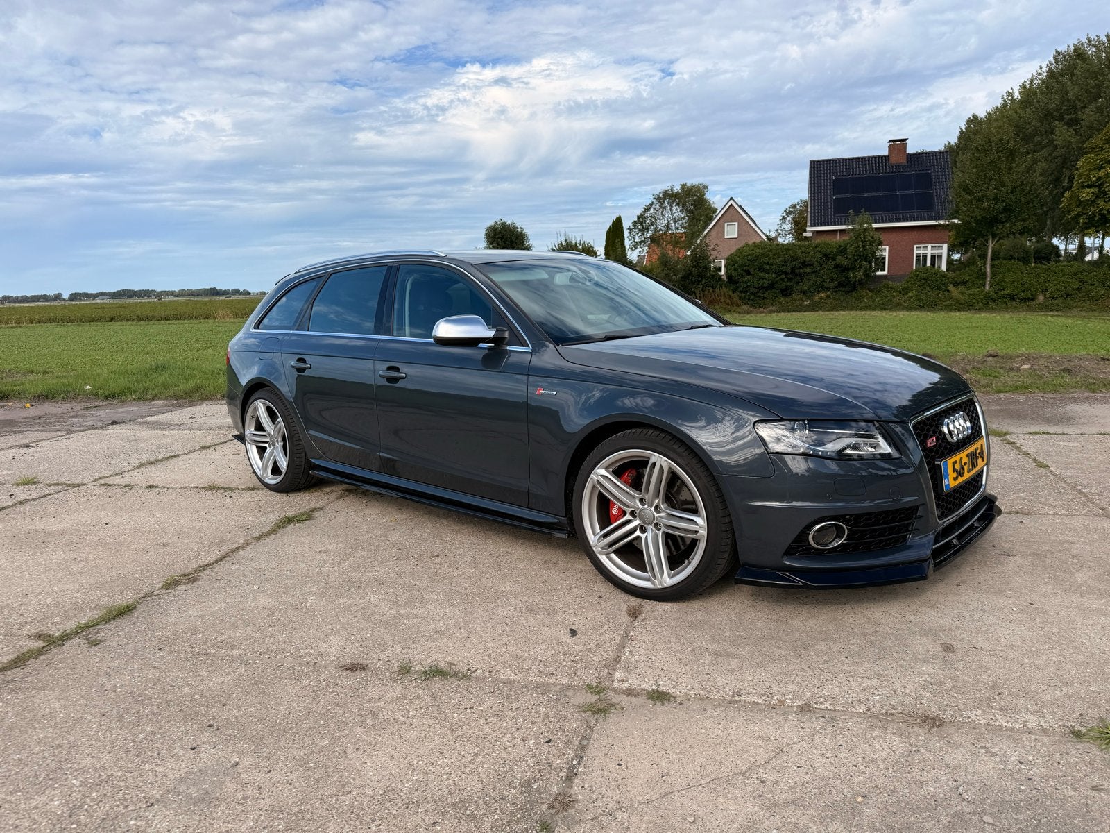 Audi S4 3.0 Tfsi Avant Quattro 2009 Grijs, Automaat, Zwart, 2995 cc, Skiluik