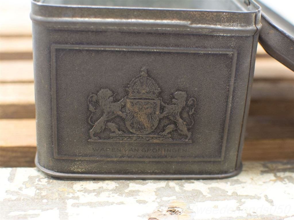 blikje 15892, Ophalen of Verzenden, Gebruikt, Wandklok