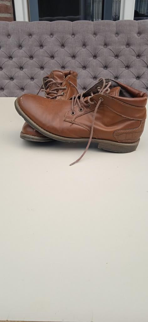 Bruine herenboots - Maat 43, Kleding | Heren, Schoenen, Boots, Ophalen of Verzenden, Gedragen, Onbekend