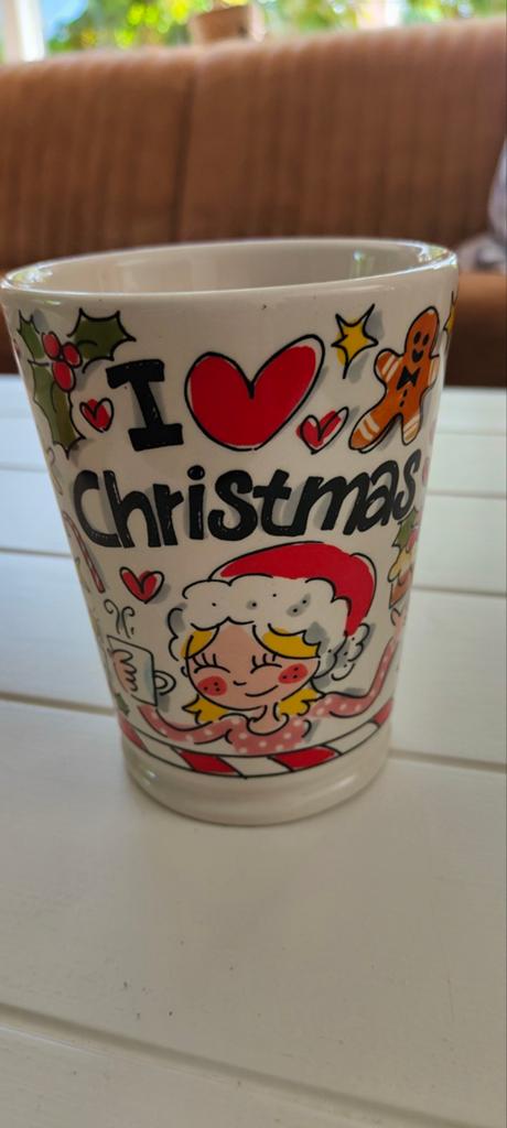 Blond Amsterdam XL mok kerst merry christmas, Blond Amsterdam, Ophalen of Verzenden, Zo goed als nieuw, Kop(pen) en/of Schotel(s)