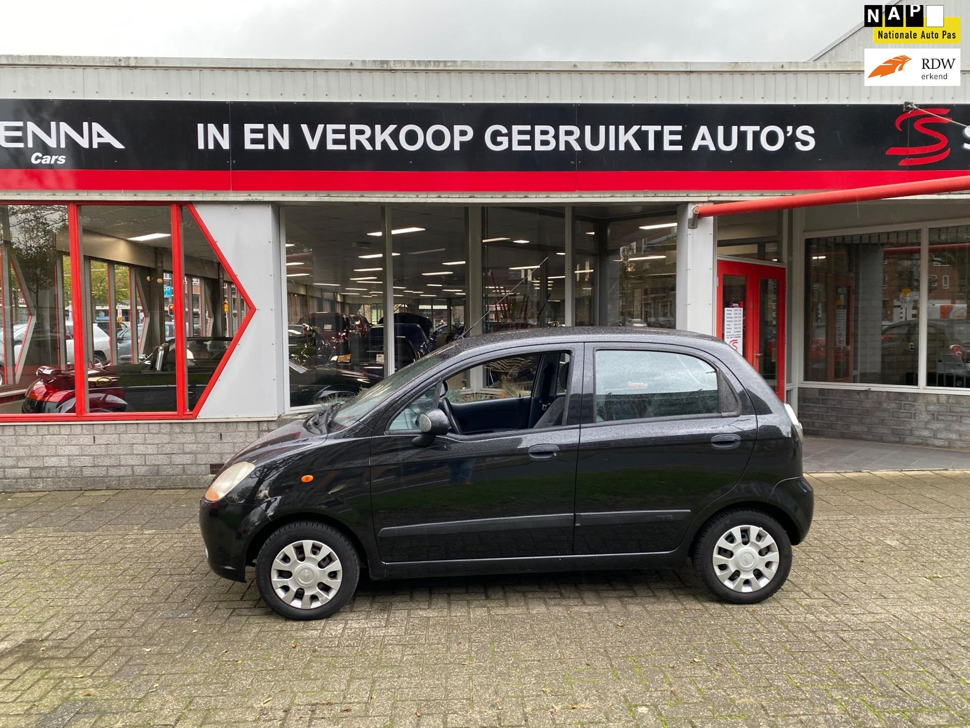Chevrolet Matiz 0.8 - Airco - Stuurbekr - NAP - Inruil Mog !, Auto's, Voorwielaandrijving, Gebruikt, Origineel Nederlands, Bedrijf