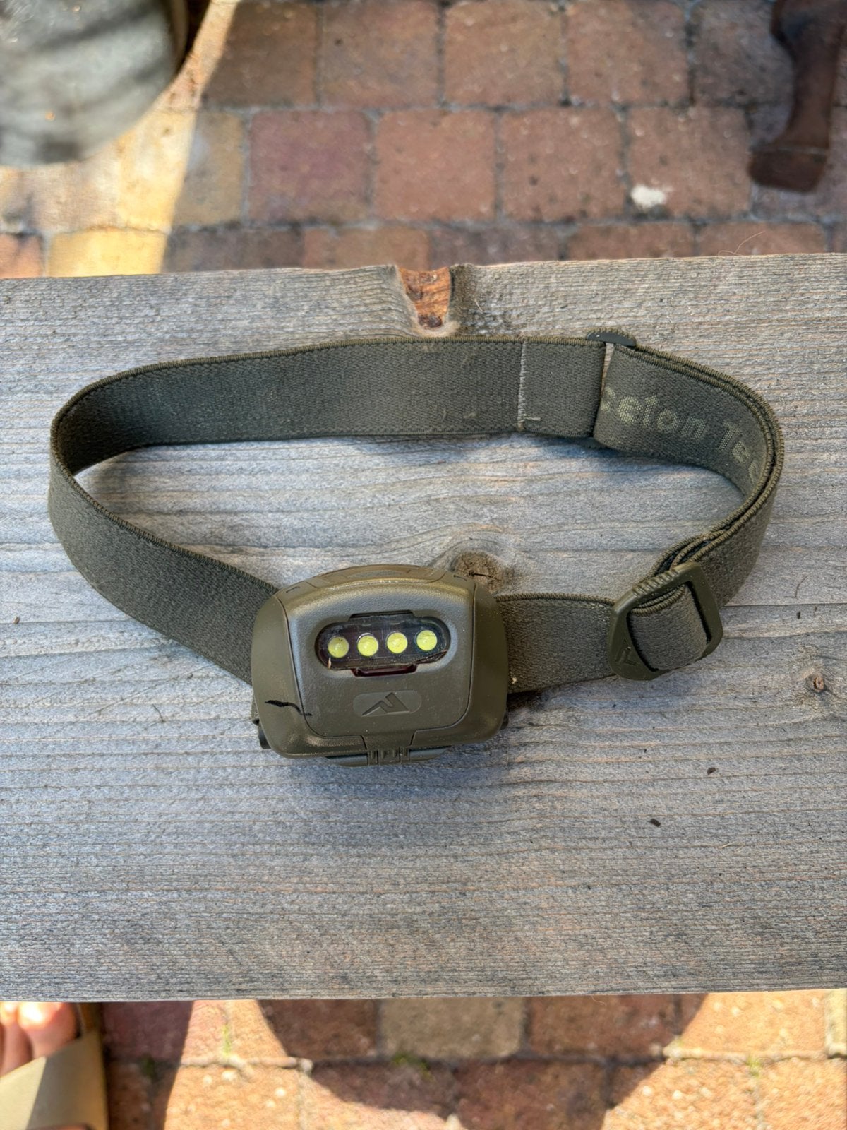 Defensie, hoofdlamp, princeton tec, geen petzl, Ophalen of Verzenden